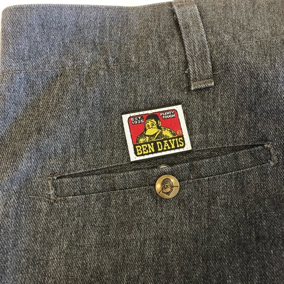 BEN DAVIS MEN’S VINTAGE COTTON/POLY DRESSY JEANS SZ 38x29 (EUC) - Picture 7 of 9